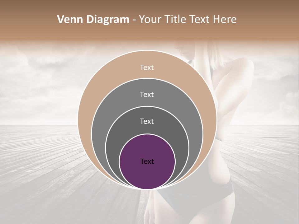 Flower Spring Mount PowerPoint Template