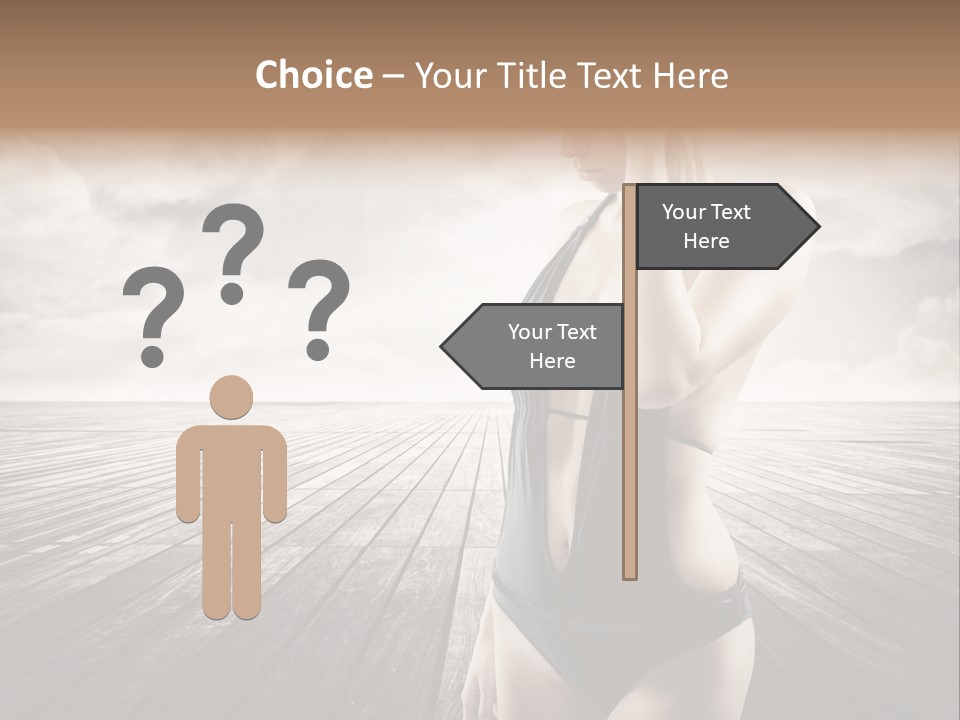 Flower Spring Mount PowerPoint Template