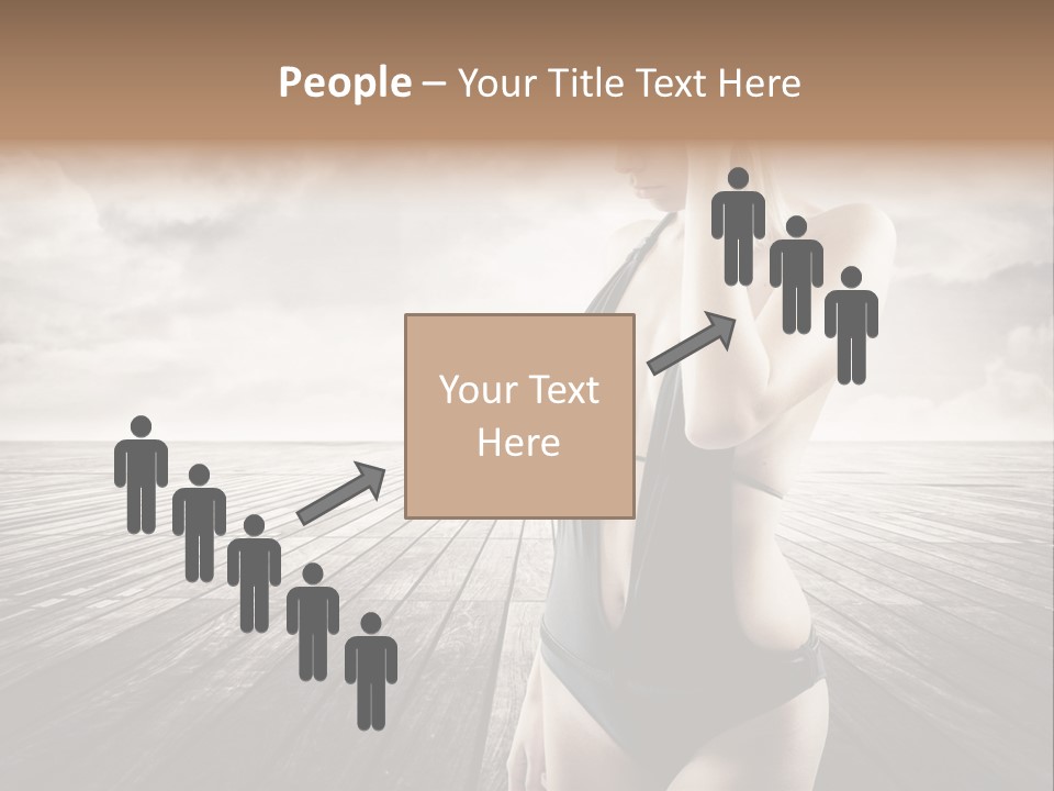 Flower Spring Mount PowerPoint Template