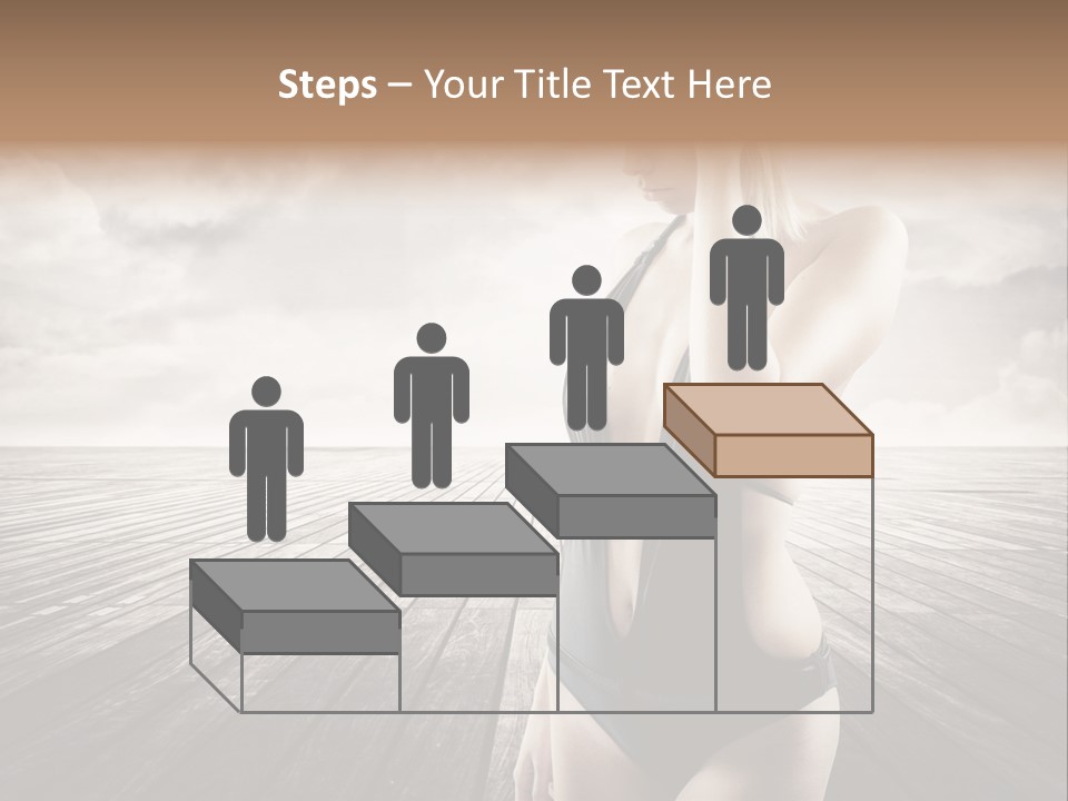 Flower Spring Mount PowerPoint Template