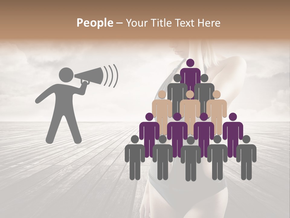 Flower Spring Mount PowerPoint Template