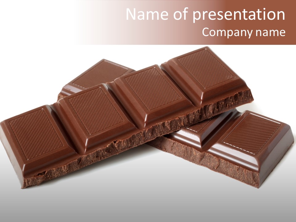 Confection Bonbon Candy PowerPoint Template