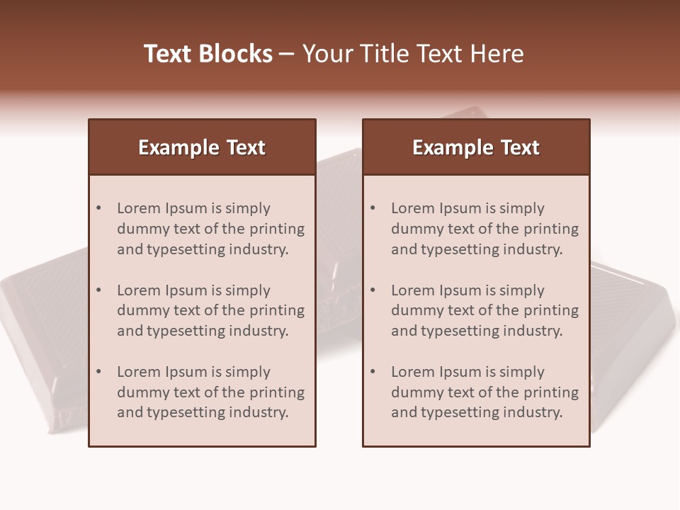 Confection Bonbon Candy PowerPoint Template