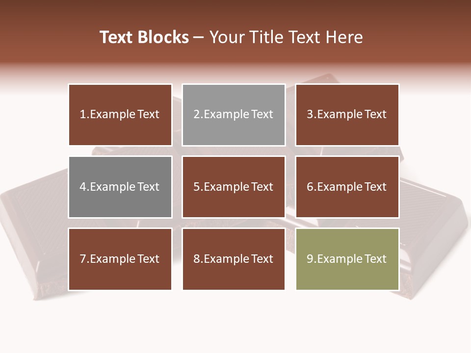 Confection Bonbon Candy PowerPoint Template