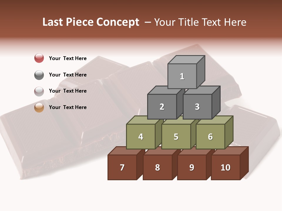 Confection Bonbon Candy PowerPoint Template