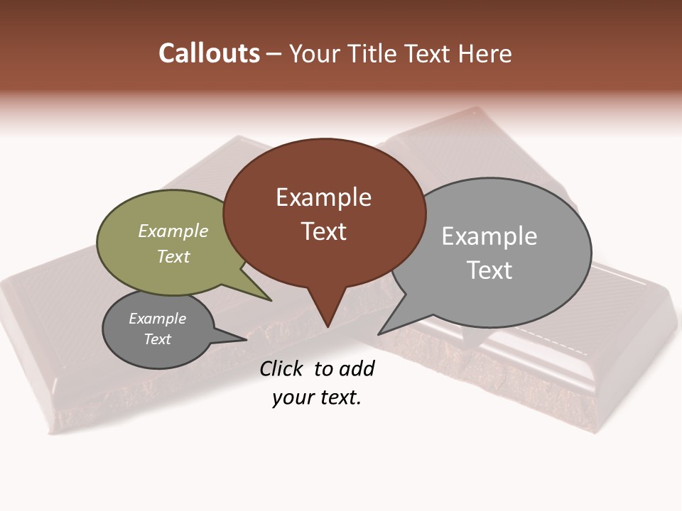 Confection Bonbon Candy PowerPoint Template