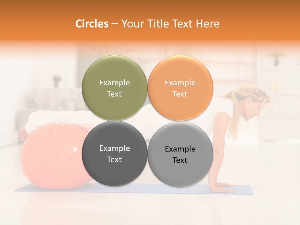 Recreation Mid Age Ball PowerPoint Template