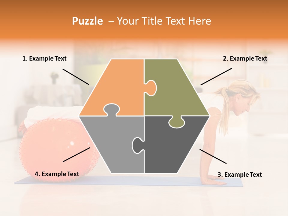 Recreation Mid Age Ball PowerPoint Template