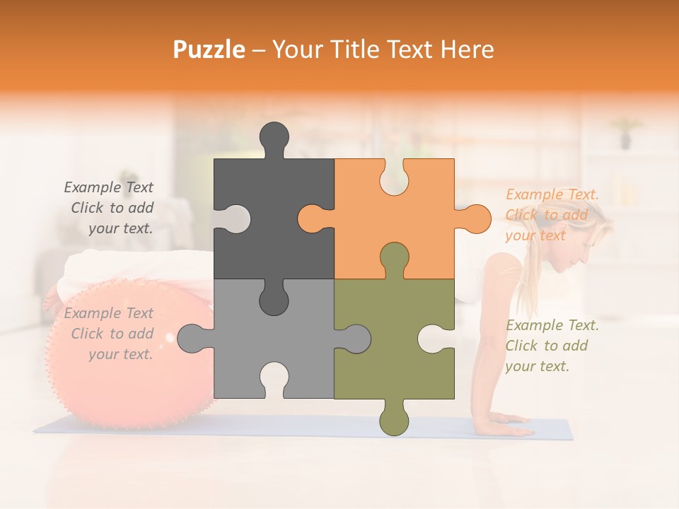 Recreation Mid Age Ball PowerPoint Template