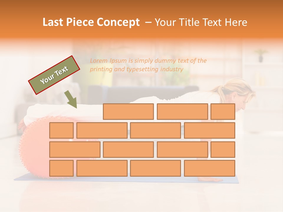 Recreation Mid Age Ball PowerPoint Template