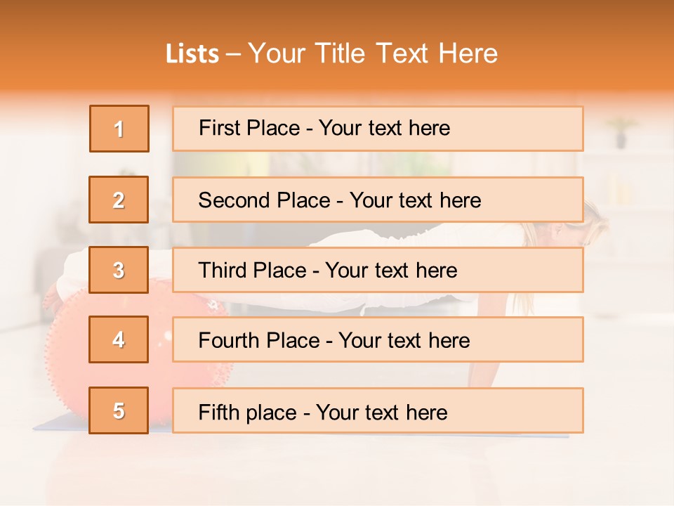 Recreation Mid Age Ball PowerPoint Template