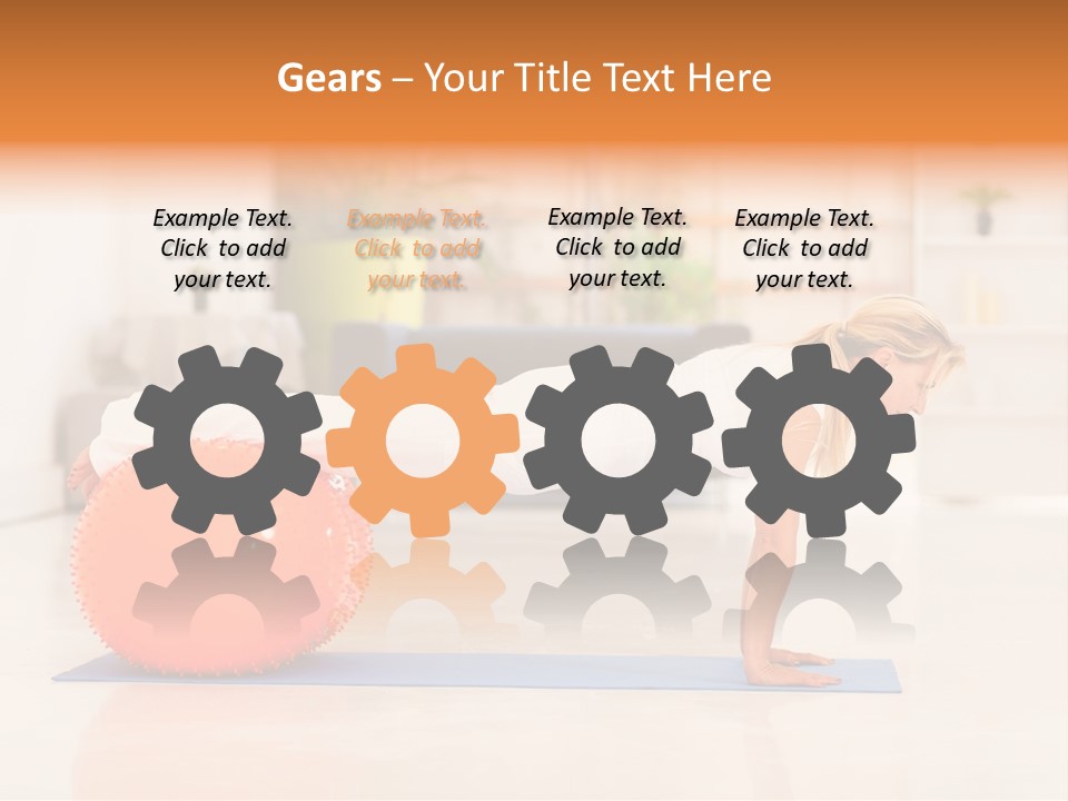 Recreation Mid Age Ball PowerPoint Template