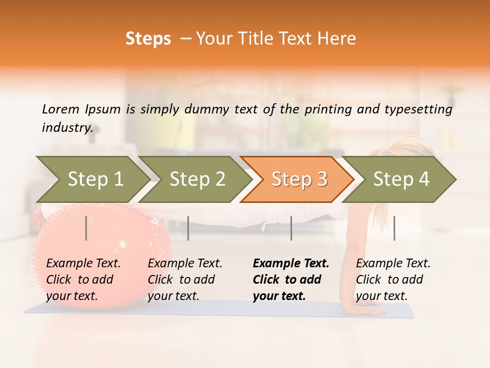 Recreation Mid Age Ball PowerPoint Template