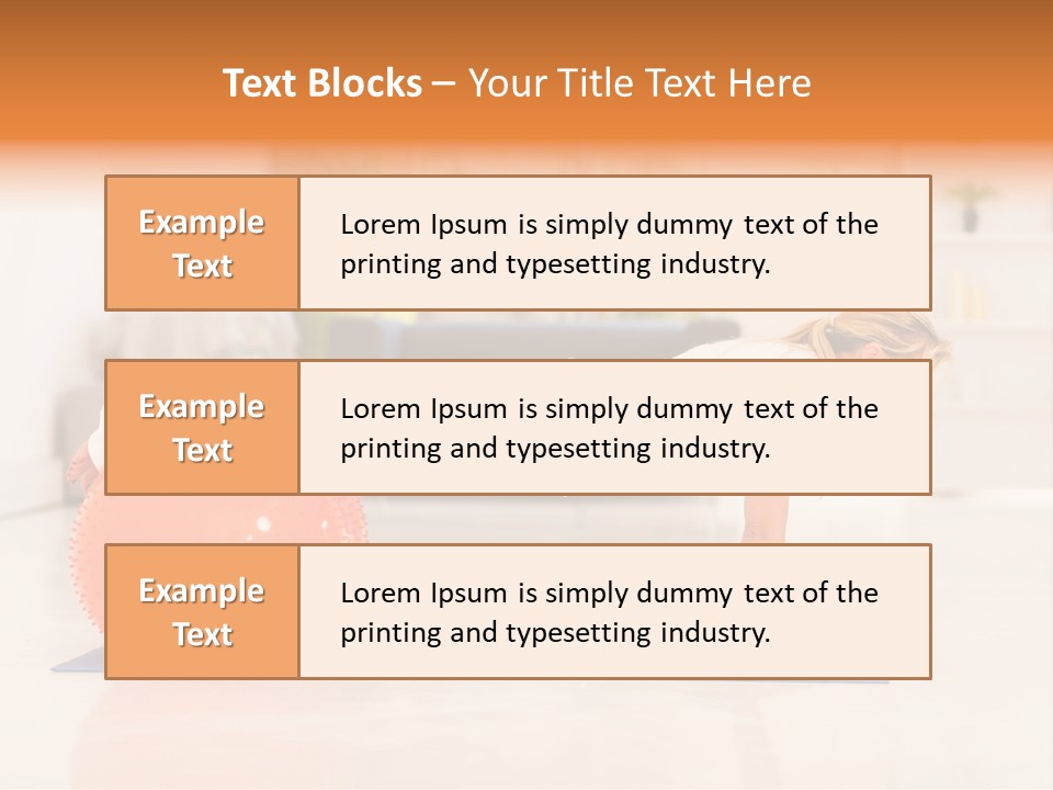 Recreation Mid Age Ball PowerPoint Template
