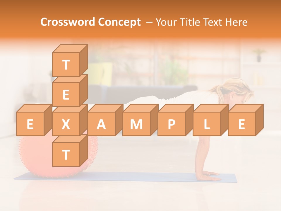 Recreation Mid Age Ball PowerPoint Template