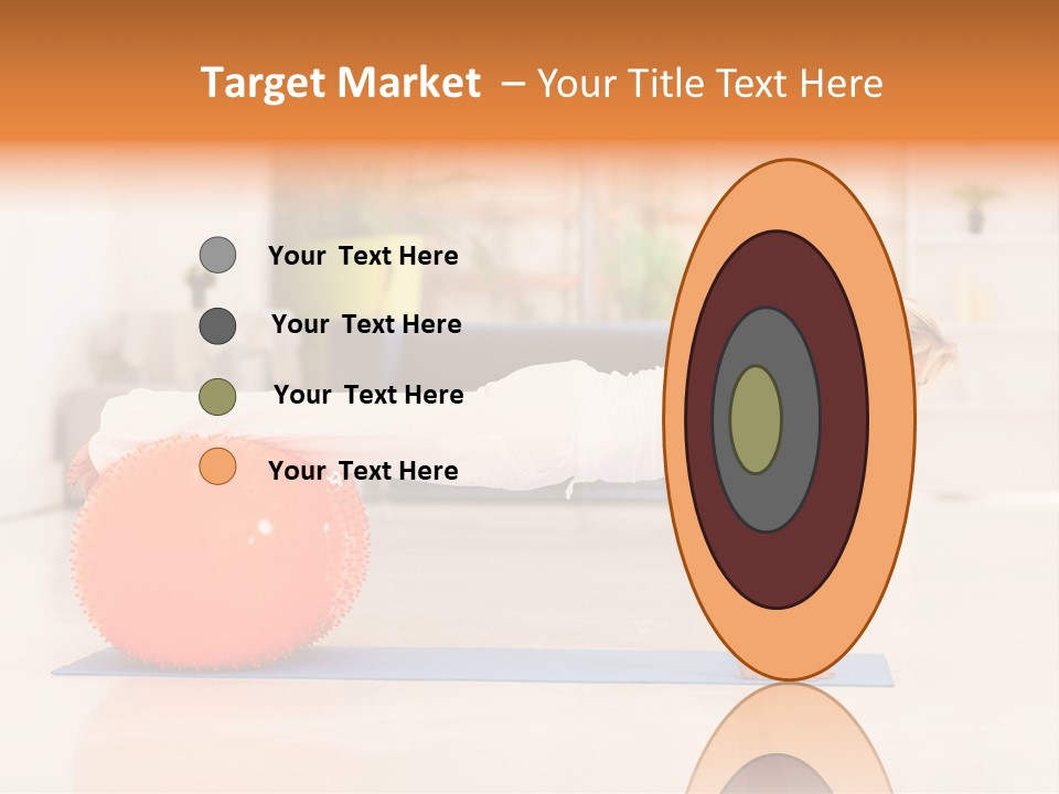 Recreation Mid Age Ball PowerPoint Template