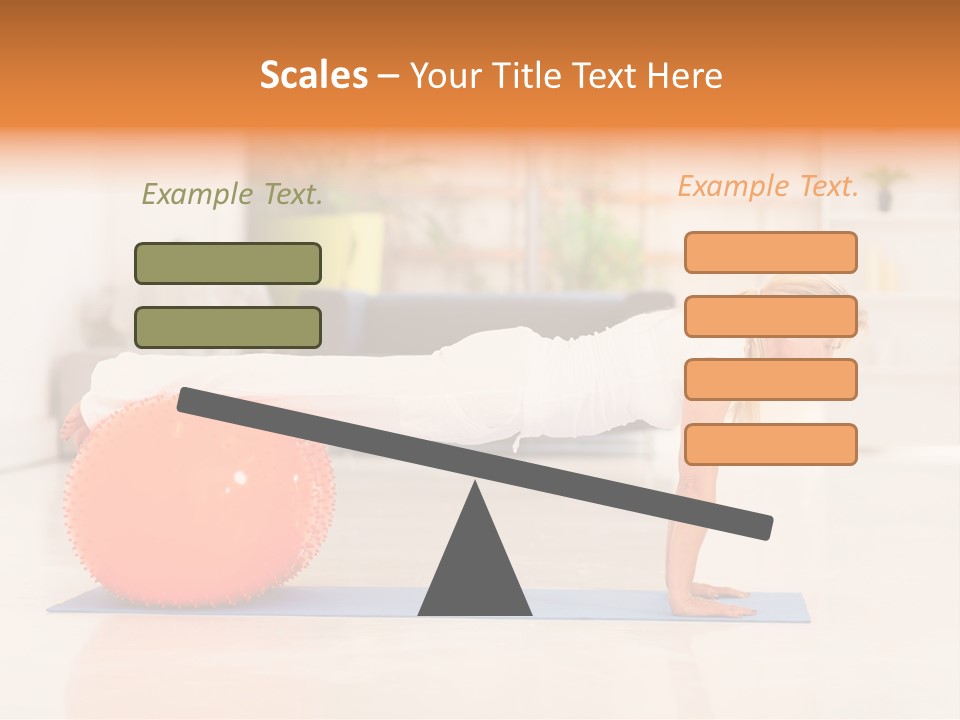 Recreation Mid Age Ball PowerPoint Template