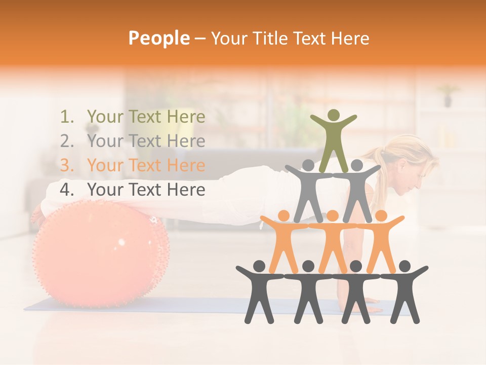 Recreation Mid Age Ball PowerPoint Template