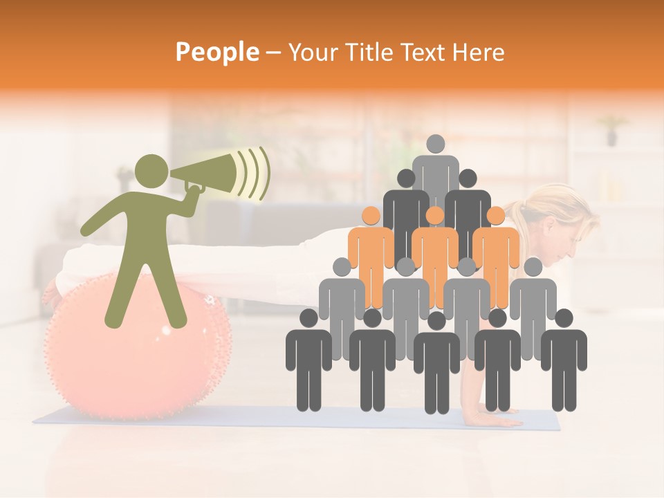 Recreation Mid Age Ball PowerPoint Template