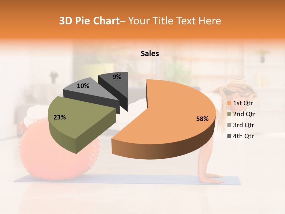 Recreation Mid Age Ball PowerPoint Template