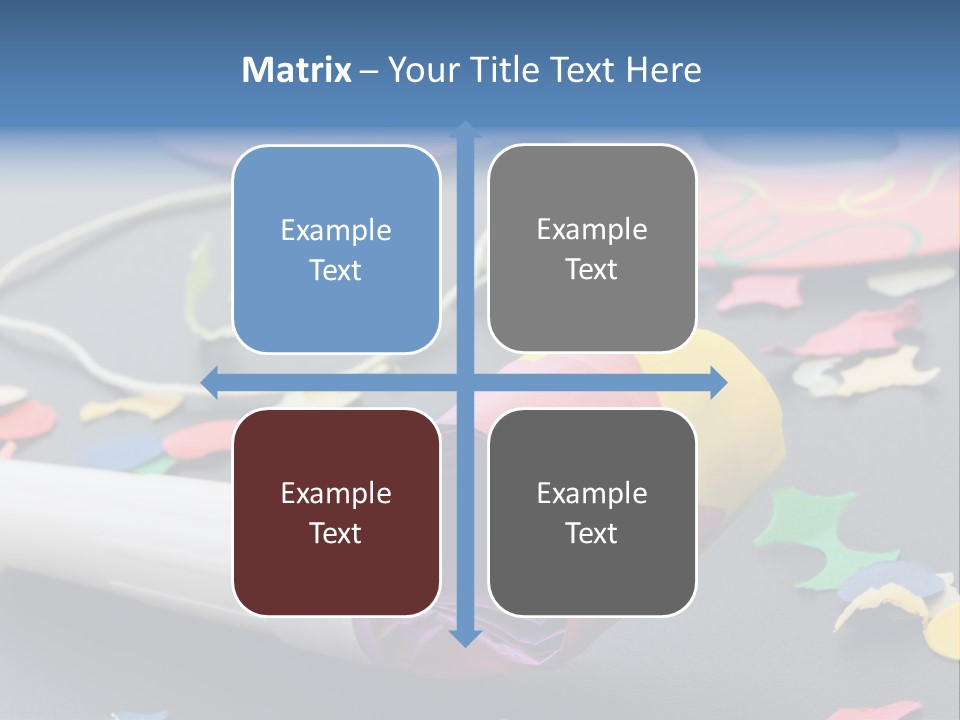 Carnival Venice Symbol PowerPoint Template