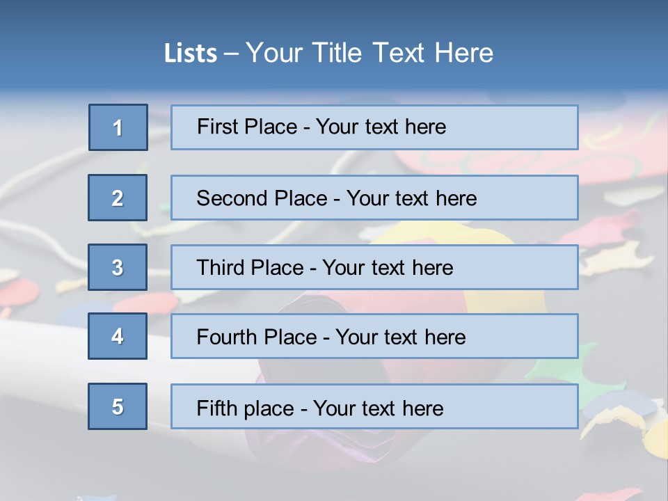 Carnival Venice Symbol PowerPoint Template