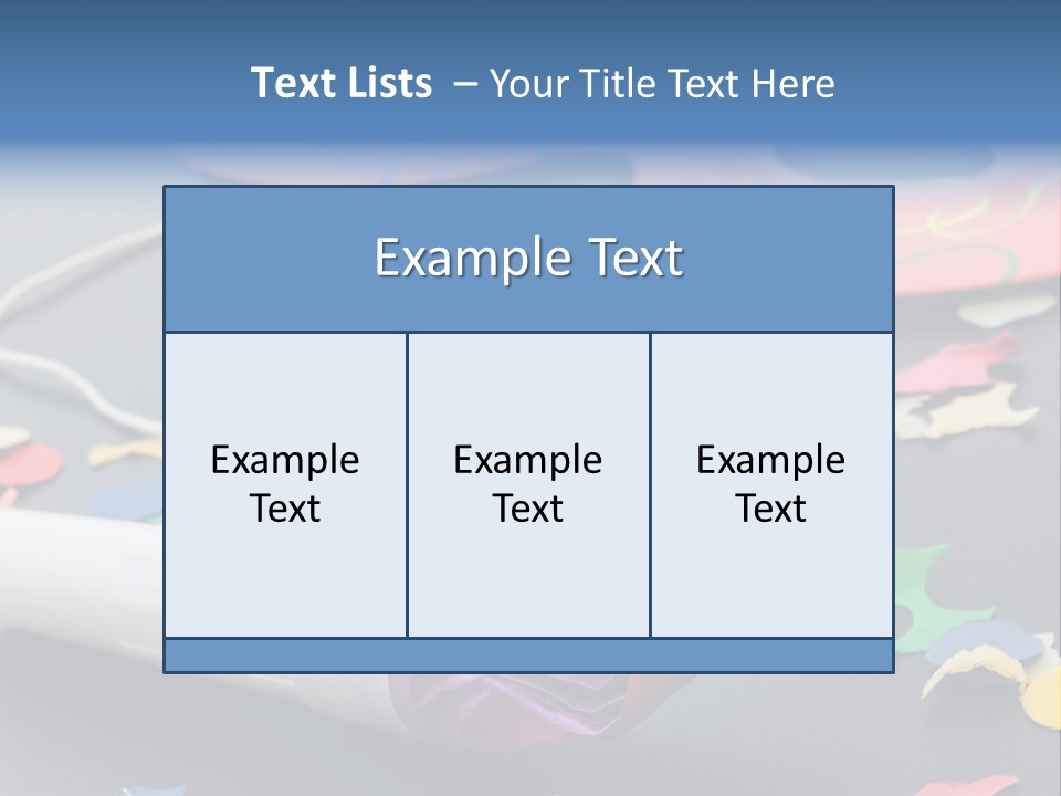 Carnival Venice Symbol PowerPoint Template