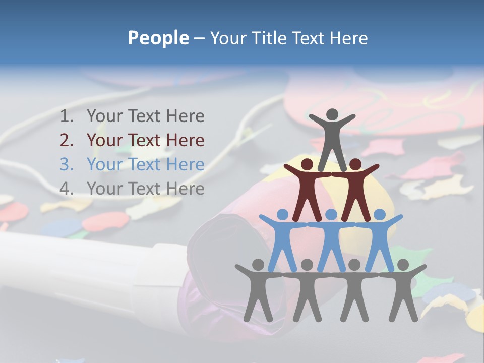 Carnival Venice Symbol PowerPoint Template