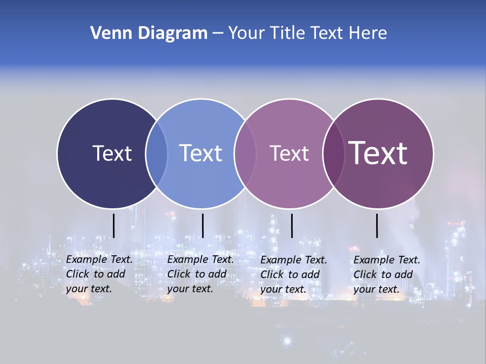 Equipment Smoke Blue PowerPoint Template