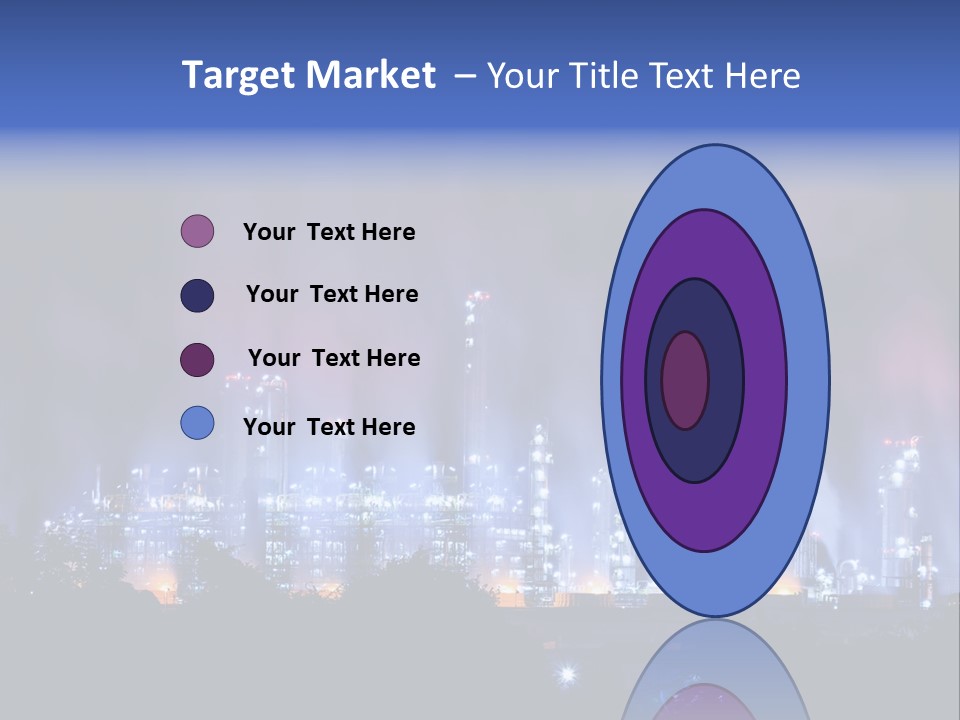 Equipment Smoke Blue PowerPoint Template