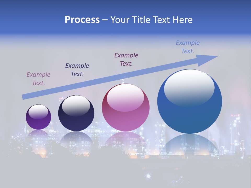 Equipment Smoke Blue PowerPoint Template