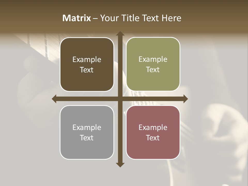 Music Band Sound PowerPoint Template