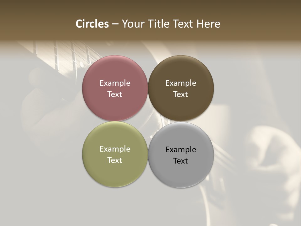 Music Band Sound PowerPoint Template