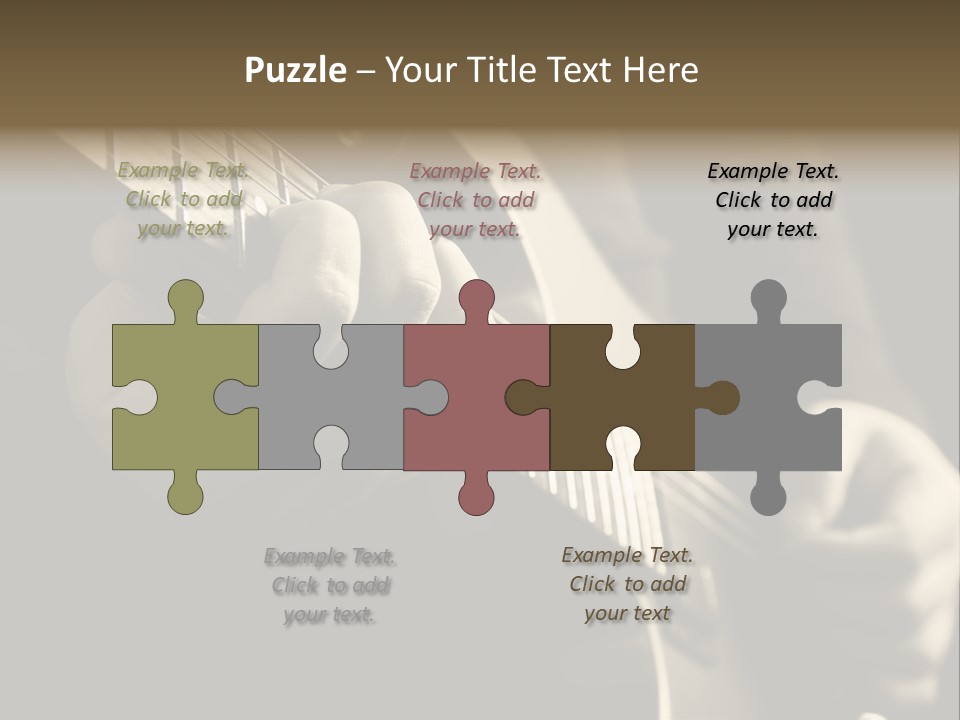 Music Band Sound PowerPoint Template