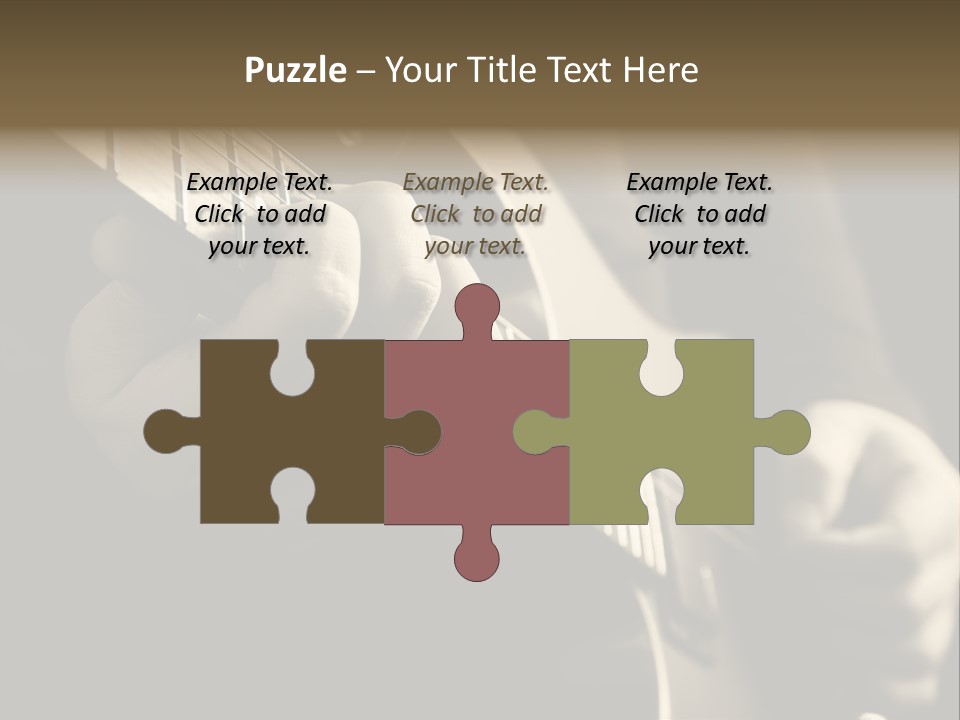 Music Band Sound PowerPoint Template