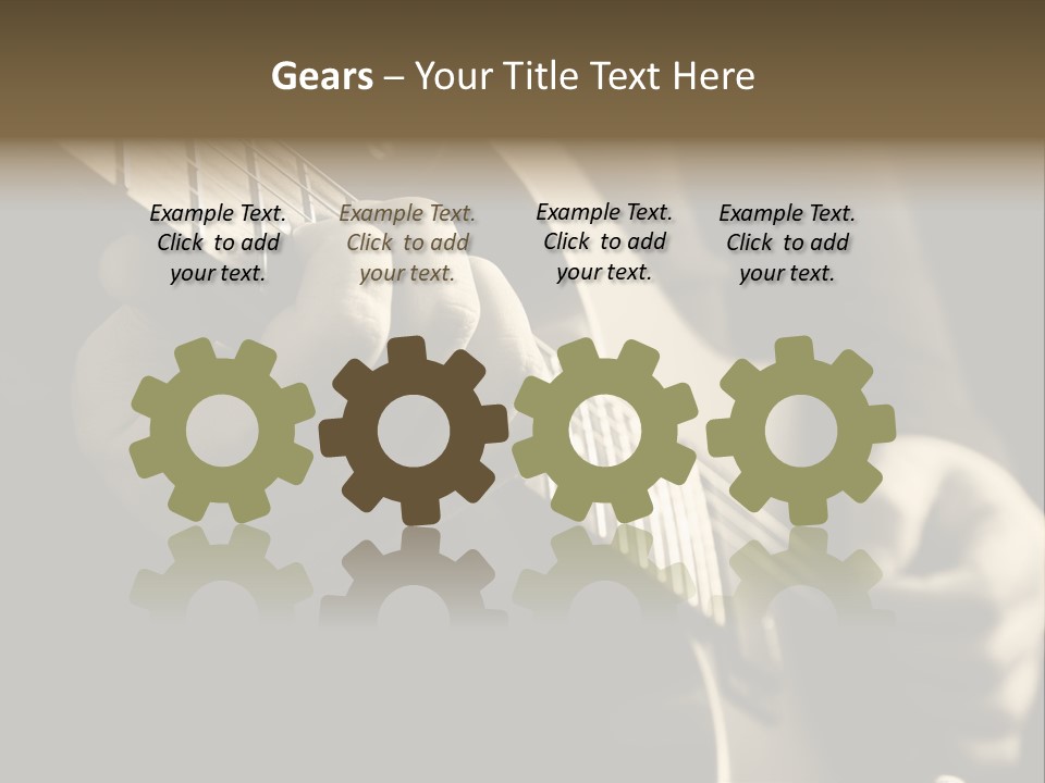 Music Band Sound PowerPoint Template