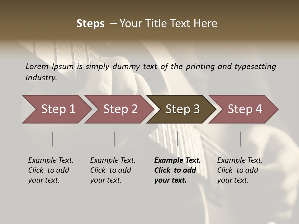 Music Band Sound PowerPoint Template