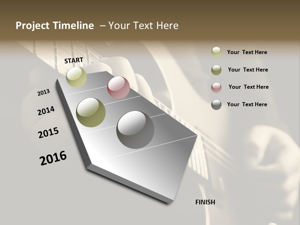 Music Band Sound PowerPoint Template