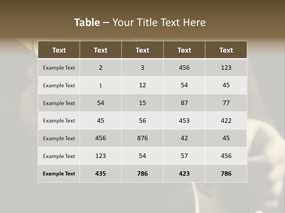 Music Band Sound PowerPoint Template