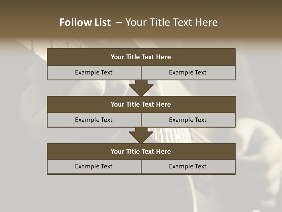 Music Band Sound PowerPoint Template