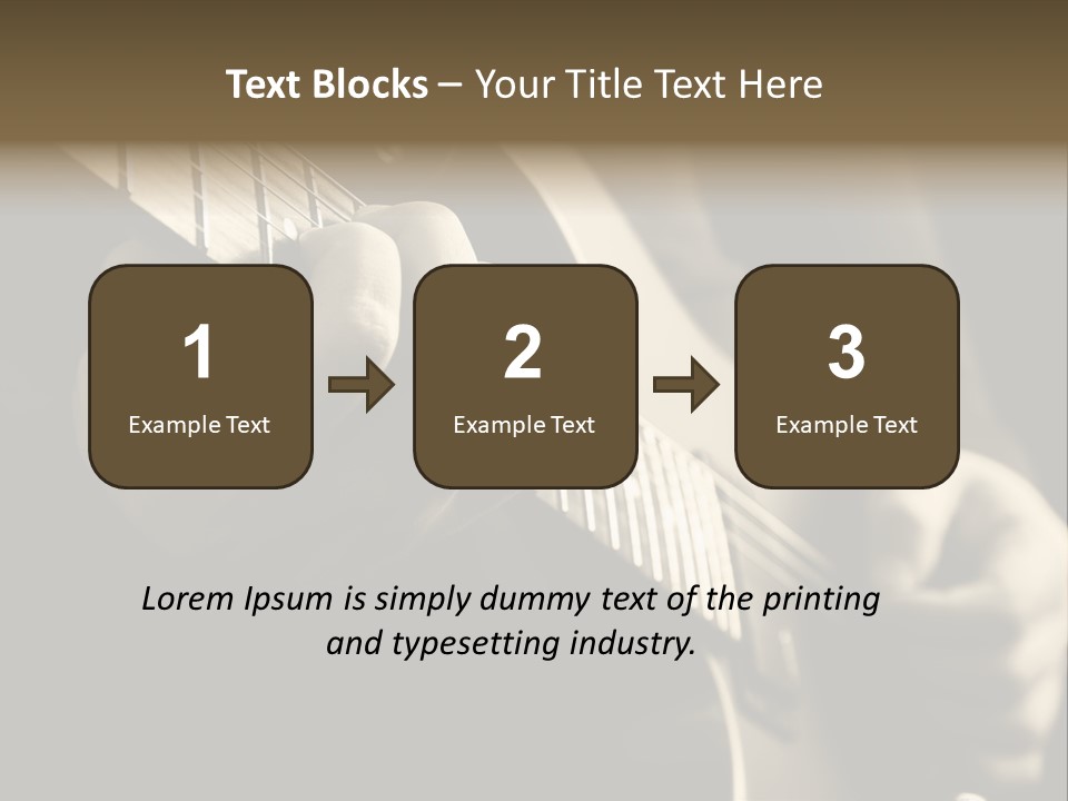 Music Band Sound PowerPoint Template