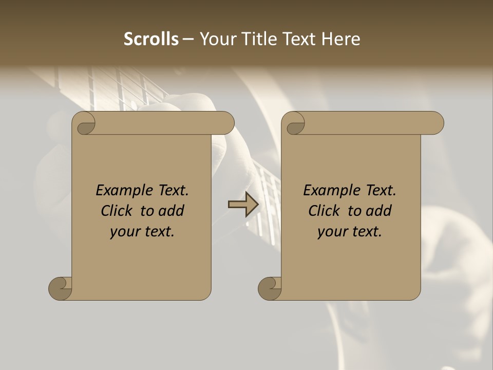 Music Band Sound PowerPoint Template