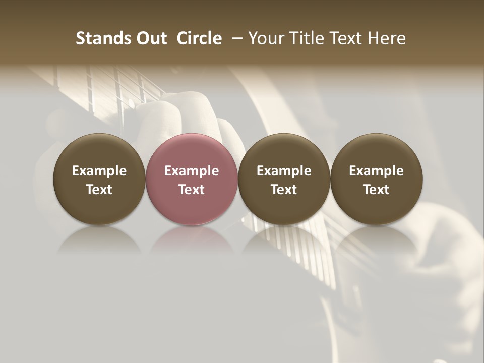 Music Band Sound PowerPoint Template