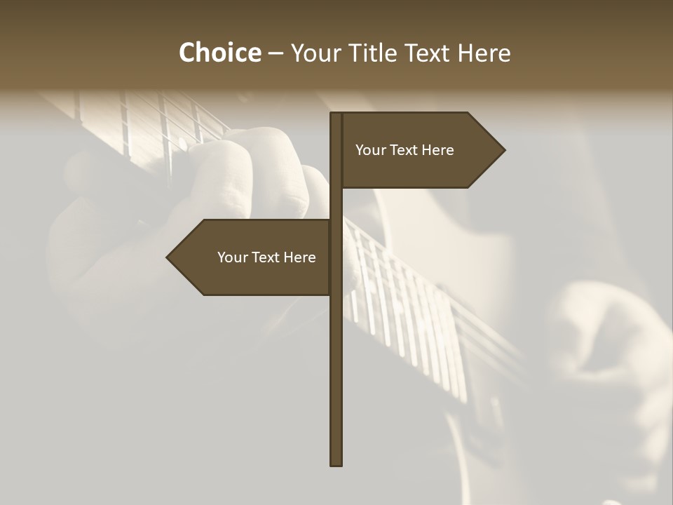Music Band Sound PowerPoint Template