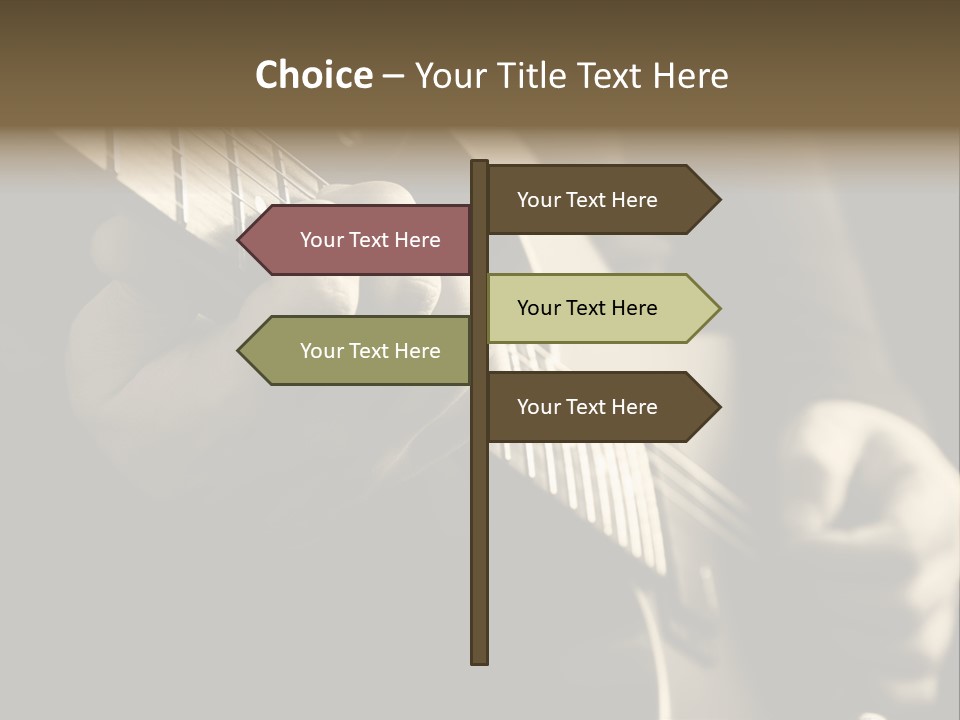 Music Band Sound PowerPoint Template