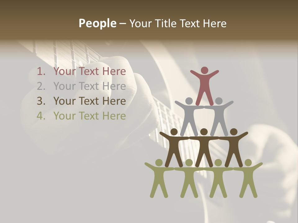 Music Band Sound PowerPoint Template