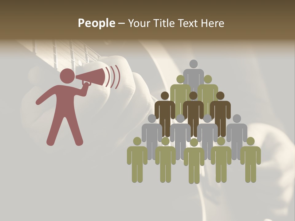 Music Band Sound PowerPoint Template