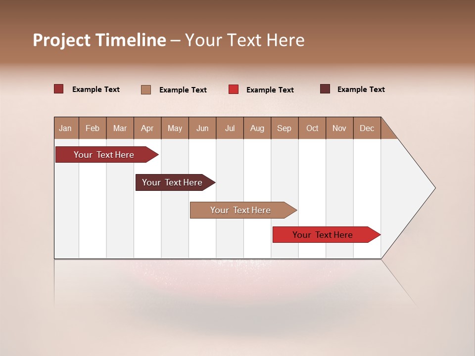 People Attractive Lipgloss PowerPoint Template