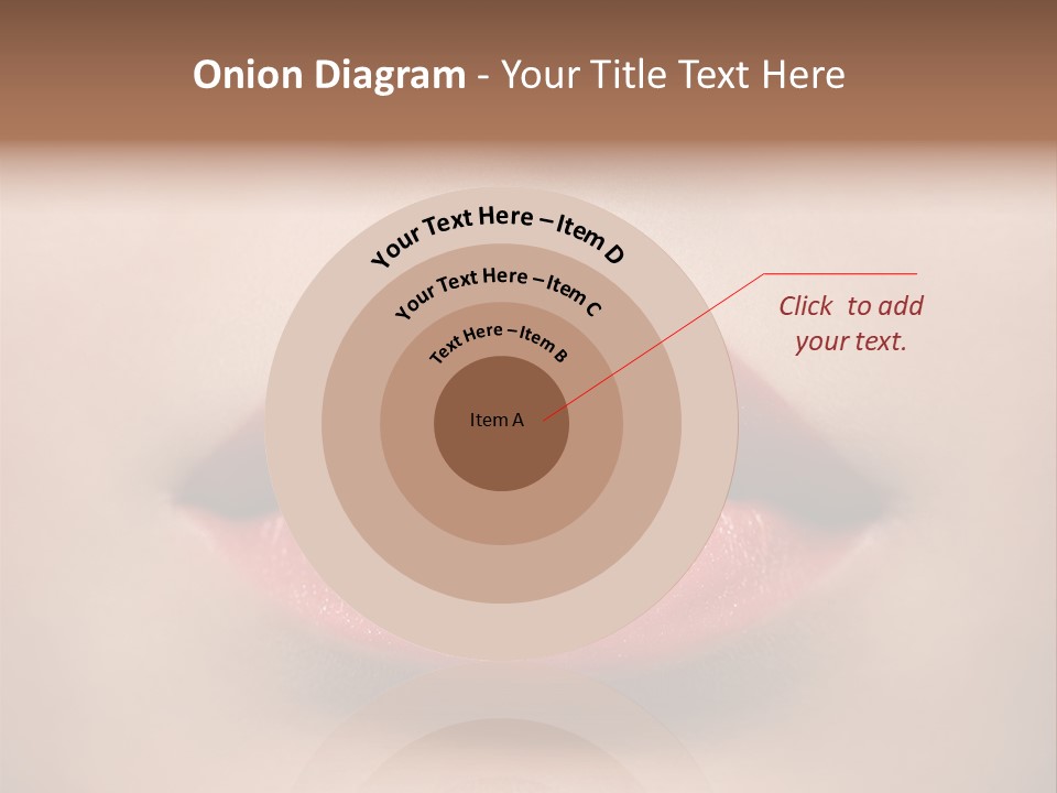 People Attractive Lipgloss PowerPoint Template