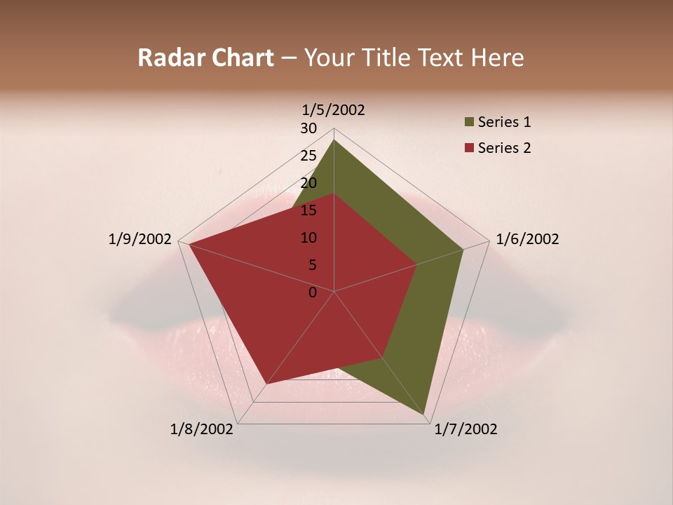 People Attractive Lipgloss PowerPoint Template